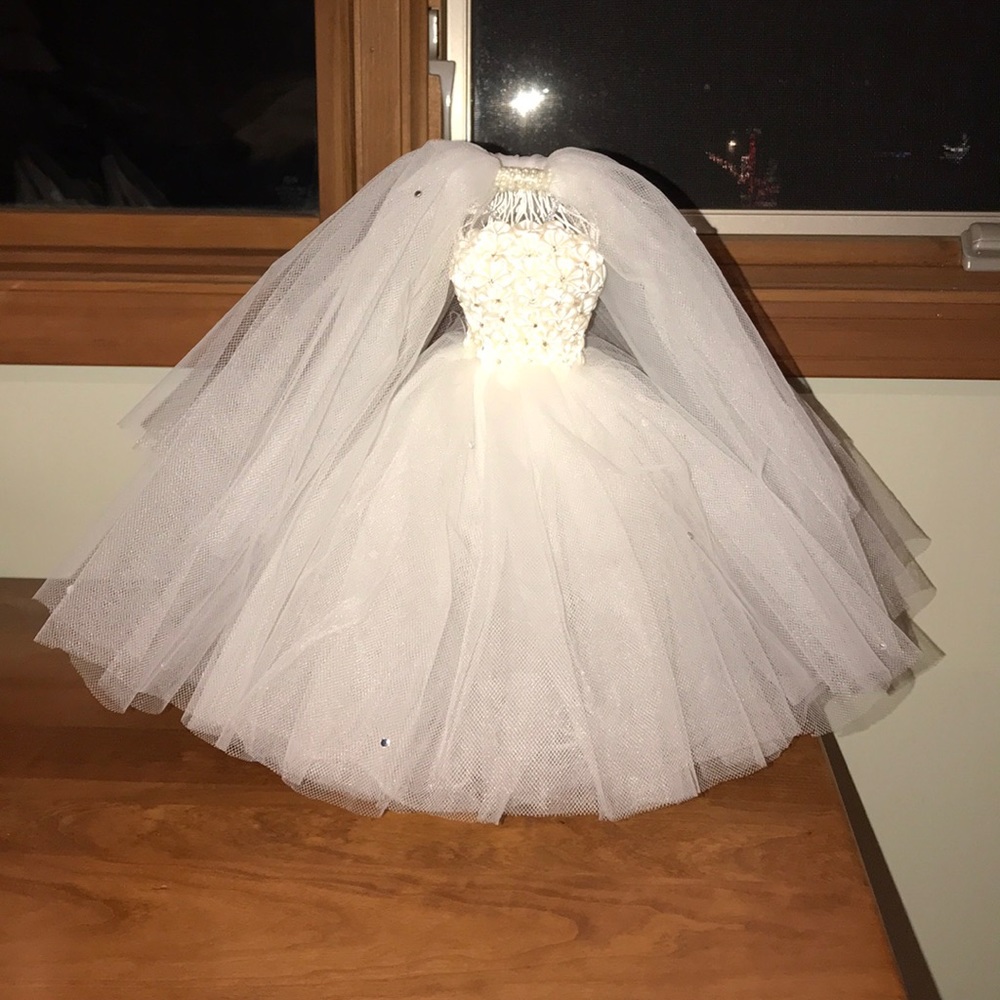 Bride Dress Centerpiece